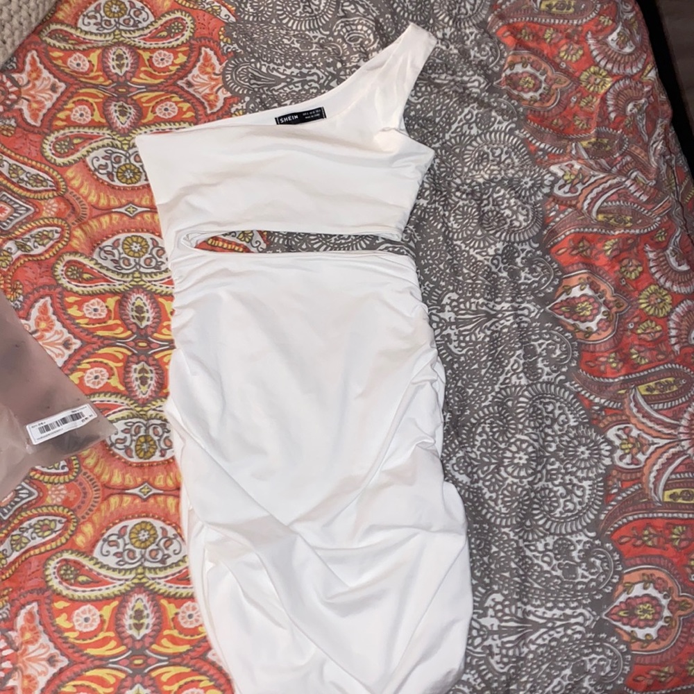 Shein One-Shoulder Bodycon Dress